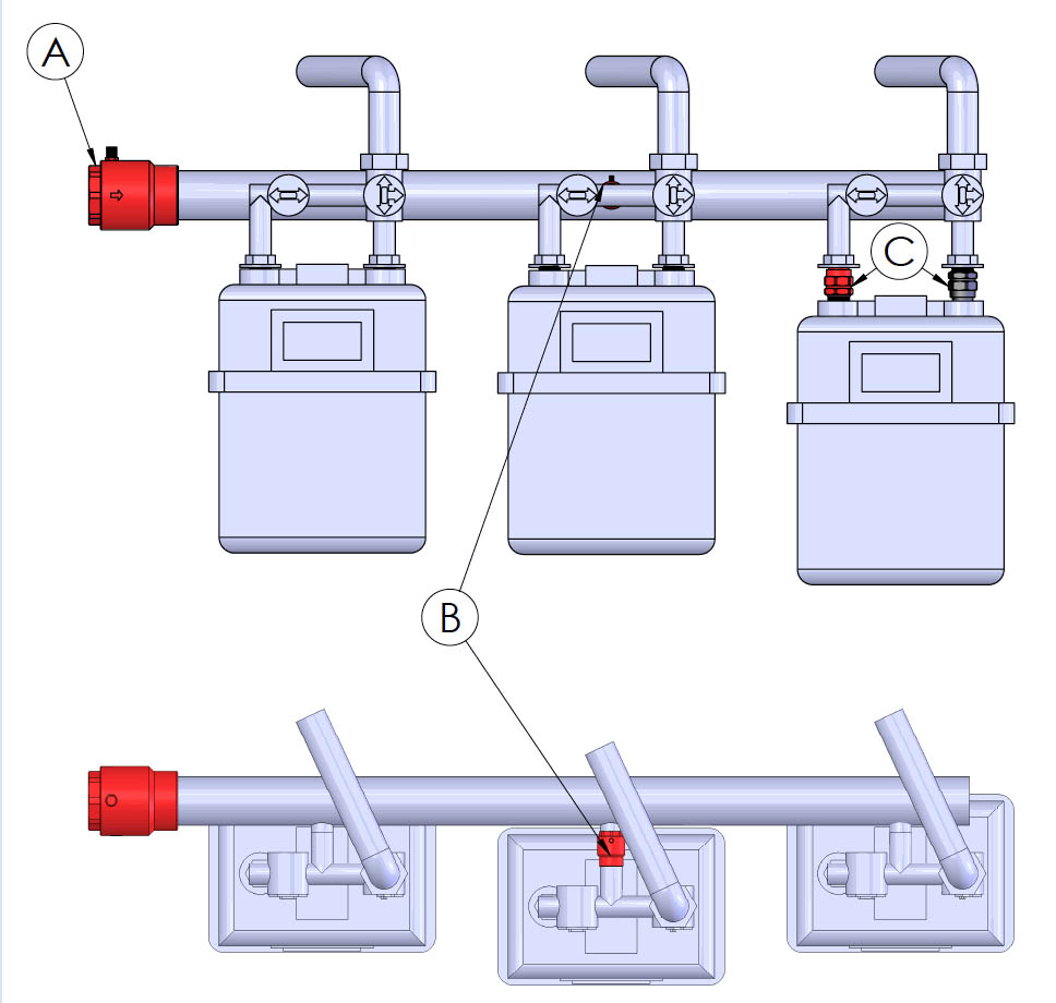 Multi Meter Gas Manifolds Teco Americas, LLC