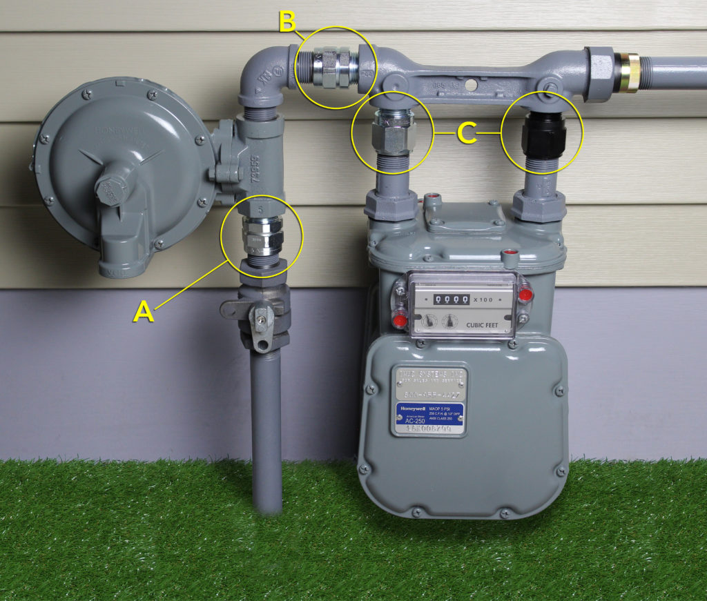 Gas Meter with FireBag Improves MA Gas Safety